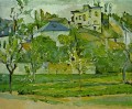 Verger à Pontoise Paul Cézanne